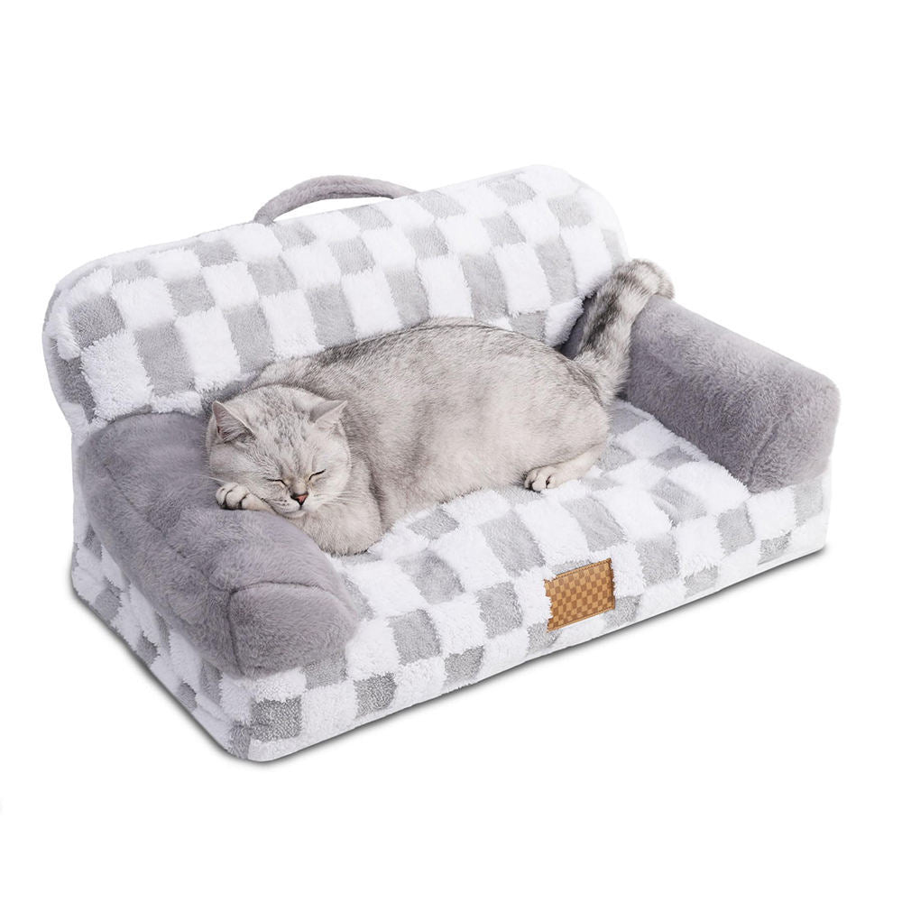 AdoraPet DreamLounge™ – Eco-Friendly Orthopedic Pet Sofa with Removable, Washable Cover