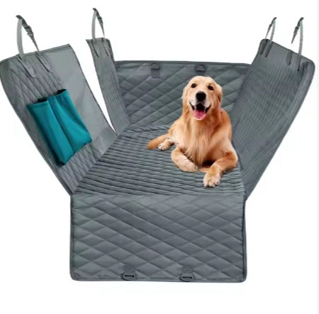 AdoraPet RoadTrip™ Eco Car Seat Hammock – Waterproof, Scratch-Proof Back-Seat Cover for Dogs & Cats