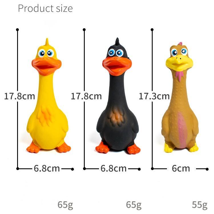 AdoraPet Quirky Quacks™ – 3-Pack Eco Squeaky Dog Toys