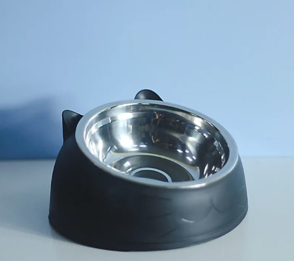 AdoraPet Food Balance™ – Double Stainless-Steel Pet Bowl