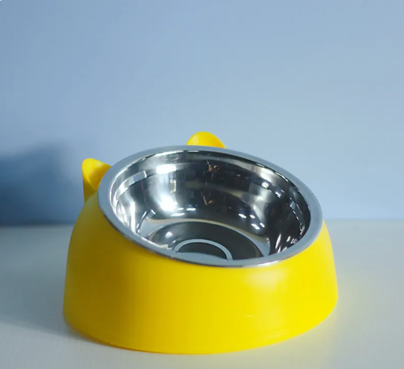 AdoraPet Food Balance™ – Double Stainless-Steel Pet Bowl