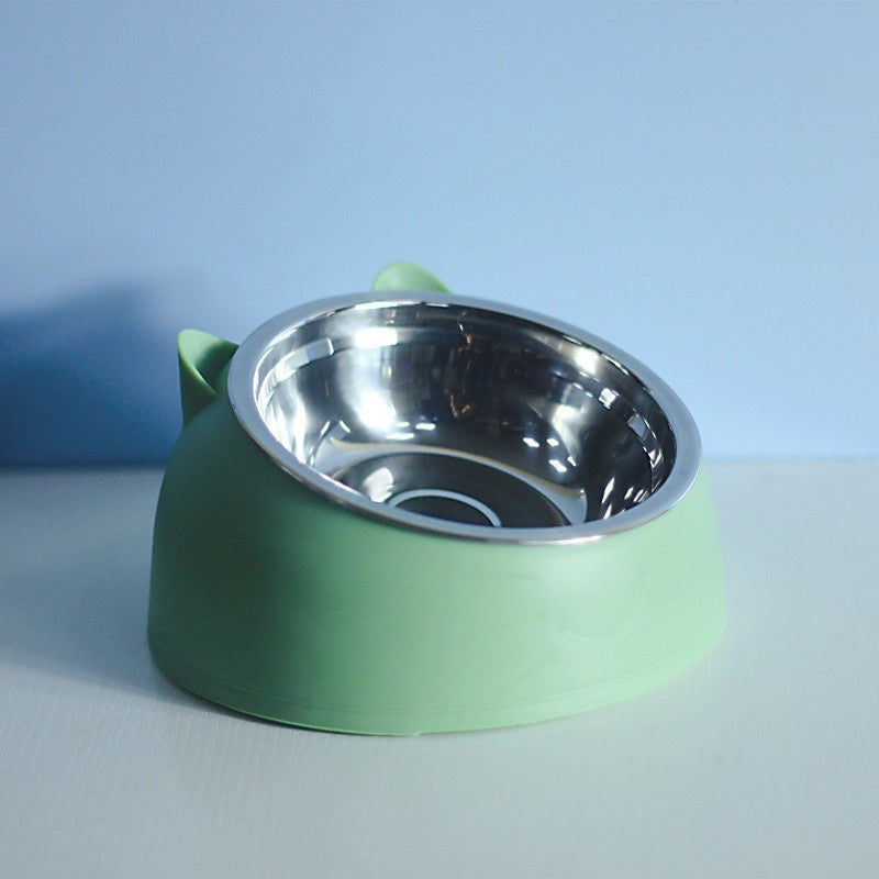 AdoraPet Food Balance™ – Double Stainless-Steel Pet Bowl