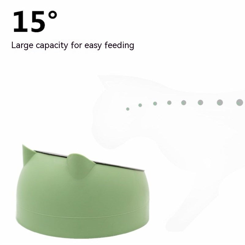 AdoraPet Food Balance™ – Double Stainless-Steel Pet Bowl