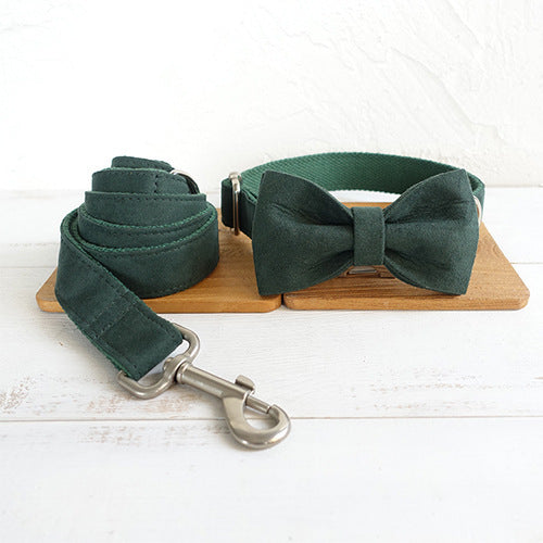 AdoraPet Bow & Go™ Eco Collar + Leash Set