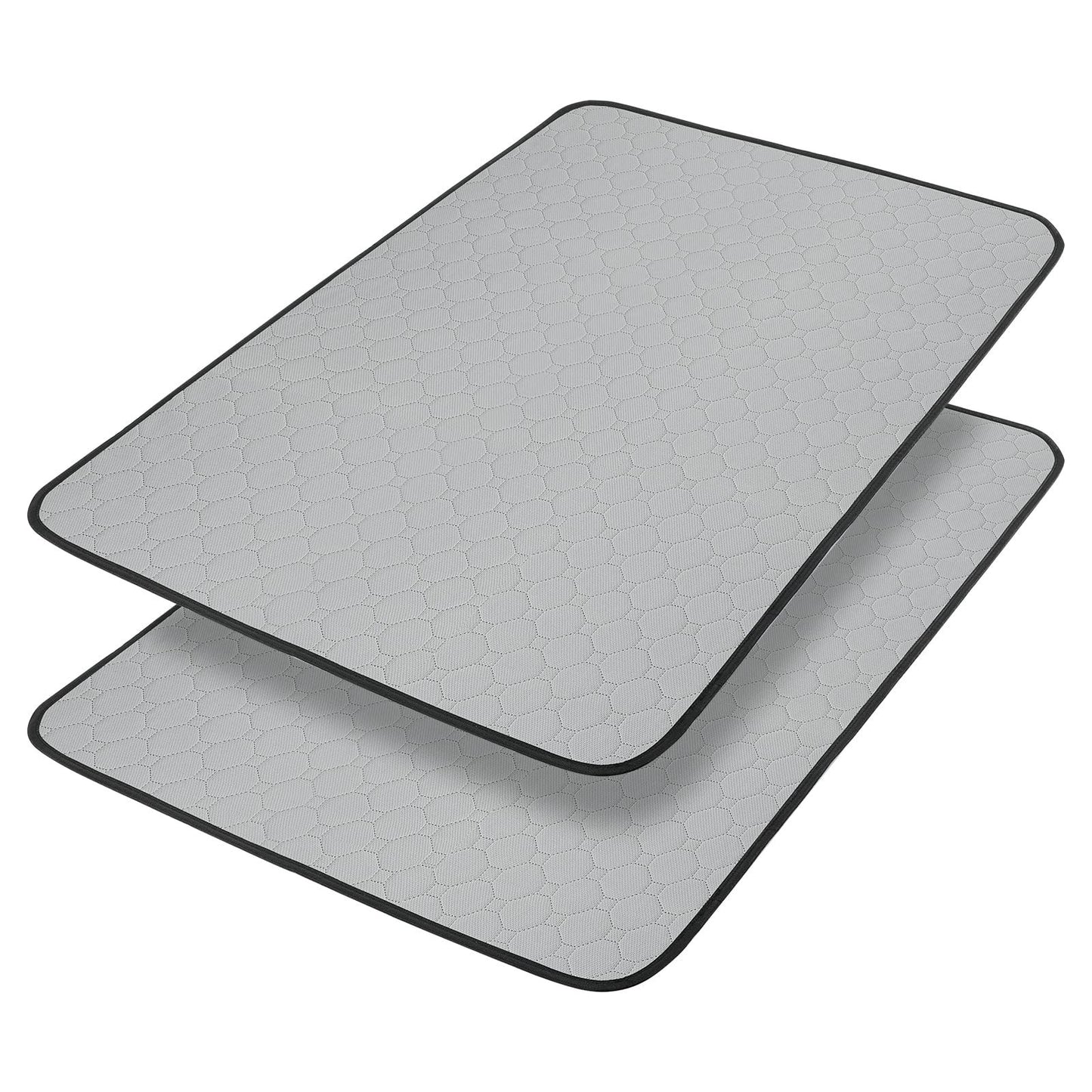 AdoraPet EcoPaws™ – 2-Pack Washable Dog & Cat Pee Pads | Waterproof, Fast-Dry, Non-Slip Training Mats