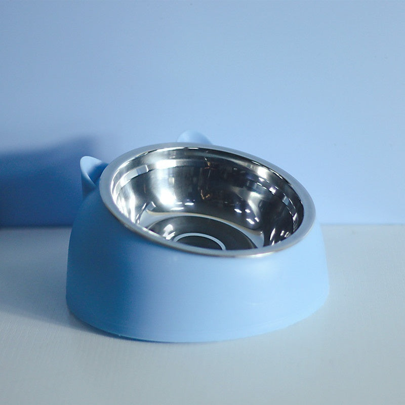 AdoraPet Food Balance™ – Double Stainless-Steel Pet Bowl