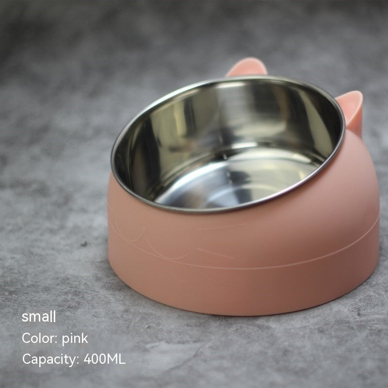 AdoraPet Food Balance™ – Double Stainless-Steel Pet Bowl