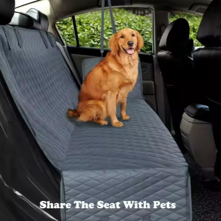 AdoraPet RoadTrip™ Eco Car Seat Hammock – Waterproof, Scratch-Proof Back-Seat Cover for Dogs & Cats