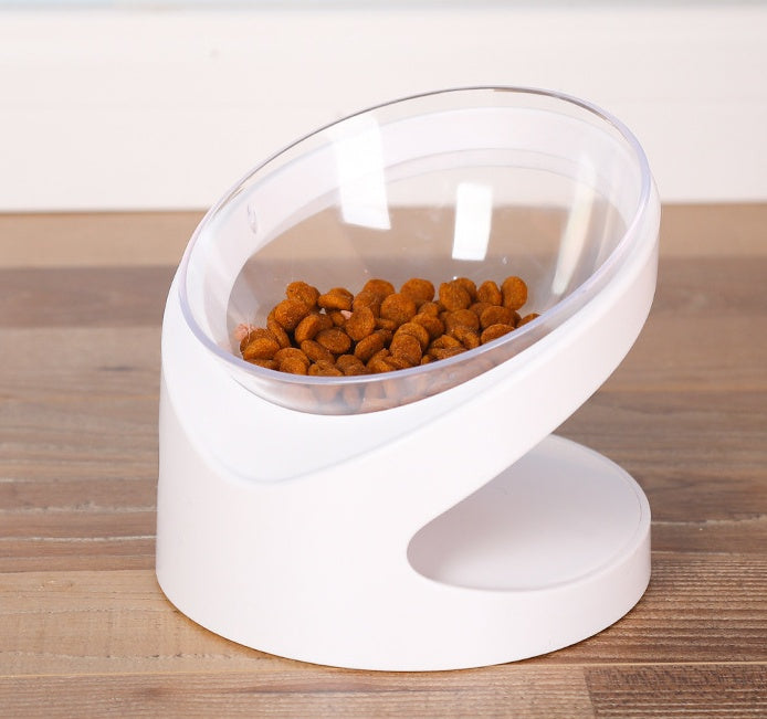 AdoraPet Tilt-Top™ Cat Bowl – Ergonomic Angled Dish for Happy Necks & Cleaner Meals