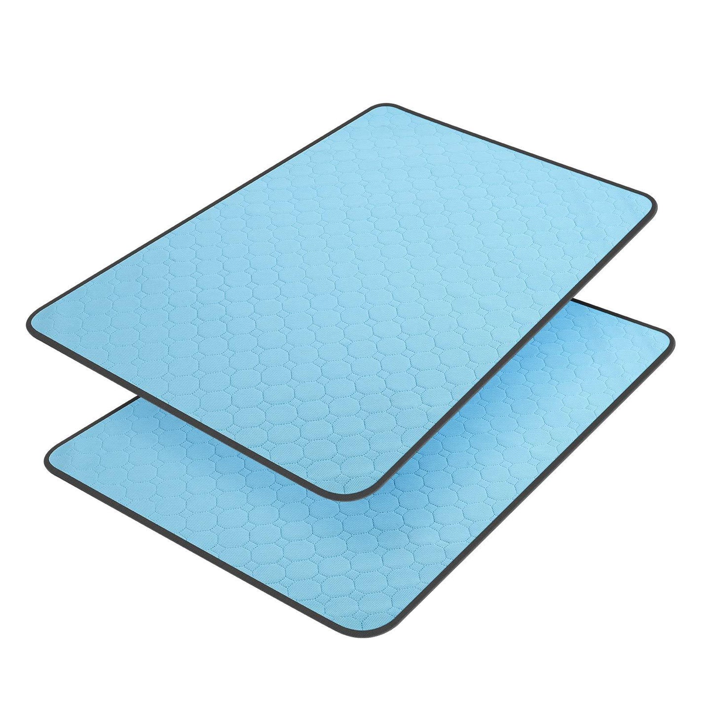 AdoraPet EcoPaws™ – 2-Pack Washable Dog & Cat Pee Pads | Waterproof, Fast-Dry, Non-Slip Training Mats
